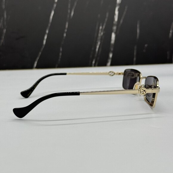 NEW GUCCI GG1600S 001 GOLD/GRAY WOMEN SUNGLASSES GUCCI main image 5